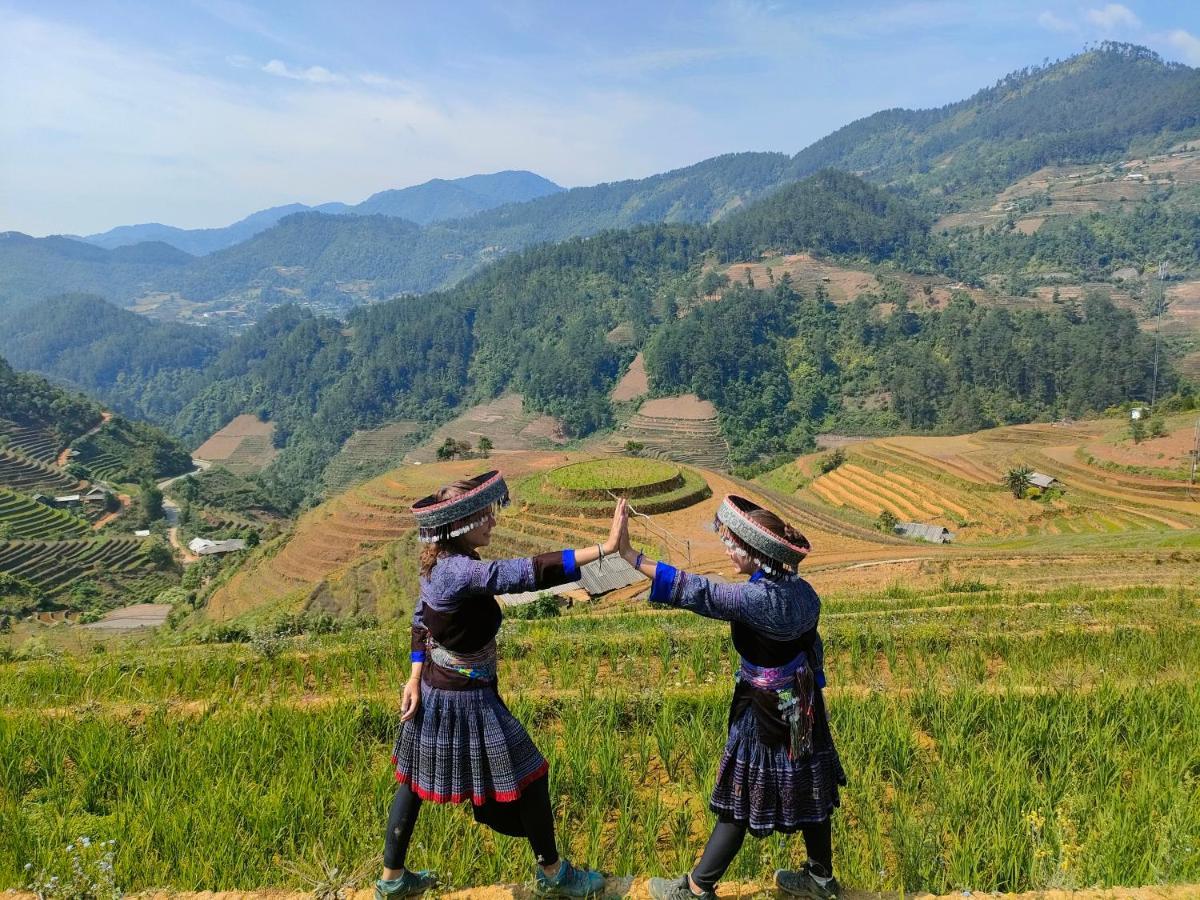 Indigenous Homestay- Trek- Food- Bus Mu Cang Chai Exterior foto