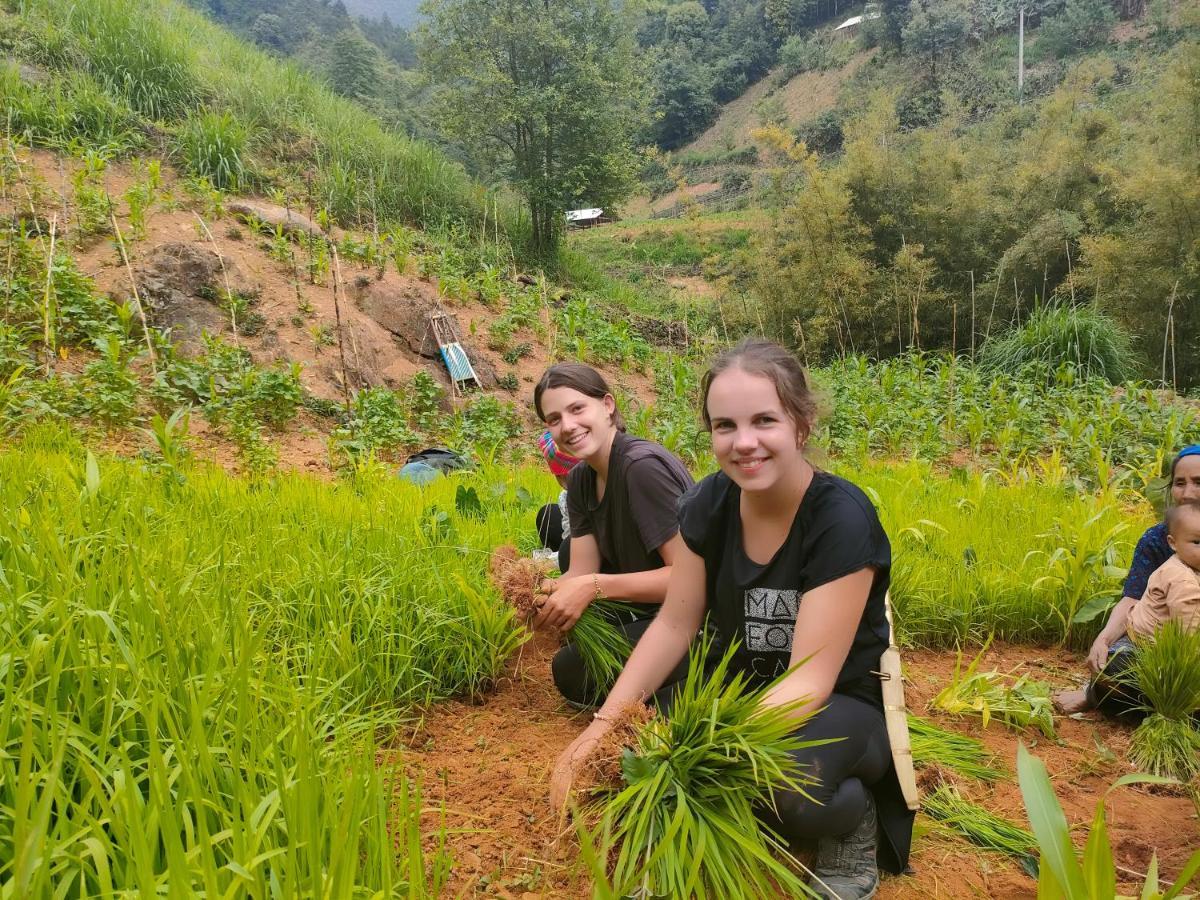 Indigenous Homestay- Trek- Food- Bus Mu Cang Chai Exterior foto