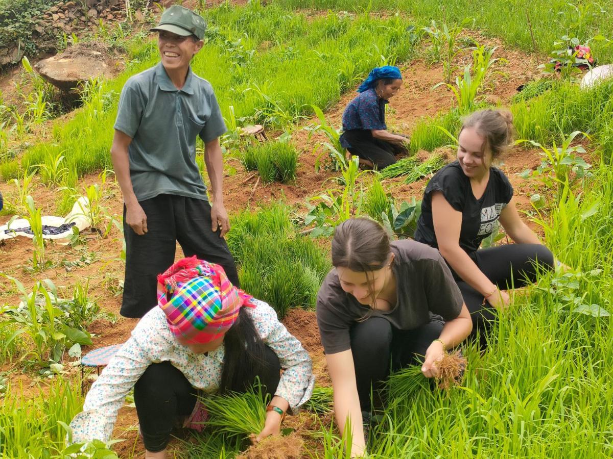 Indigenous Homestay- Trek- Food- Bus Mu Cang Chai Exterior foto