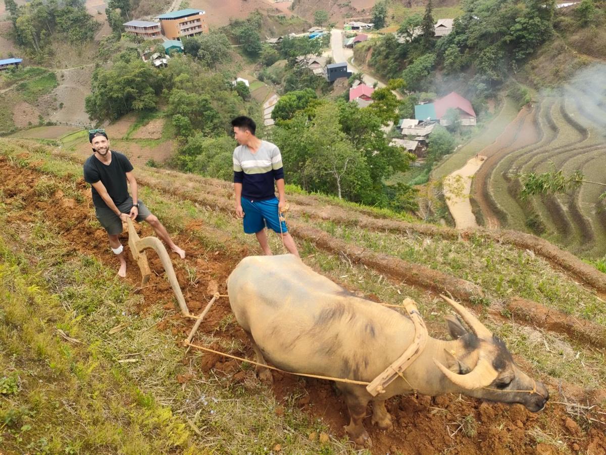 Indigenous Homestay- Trek- Food- Bus Mu Cang Chai Exterior foto