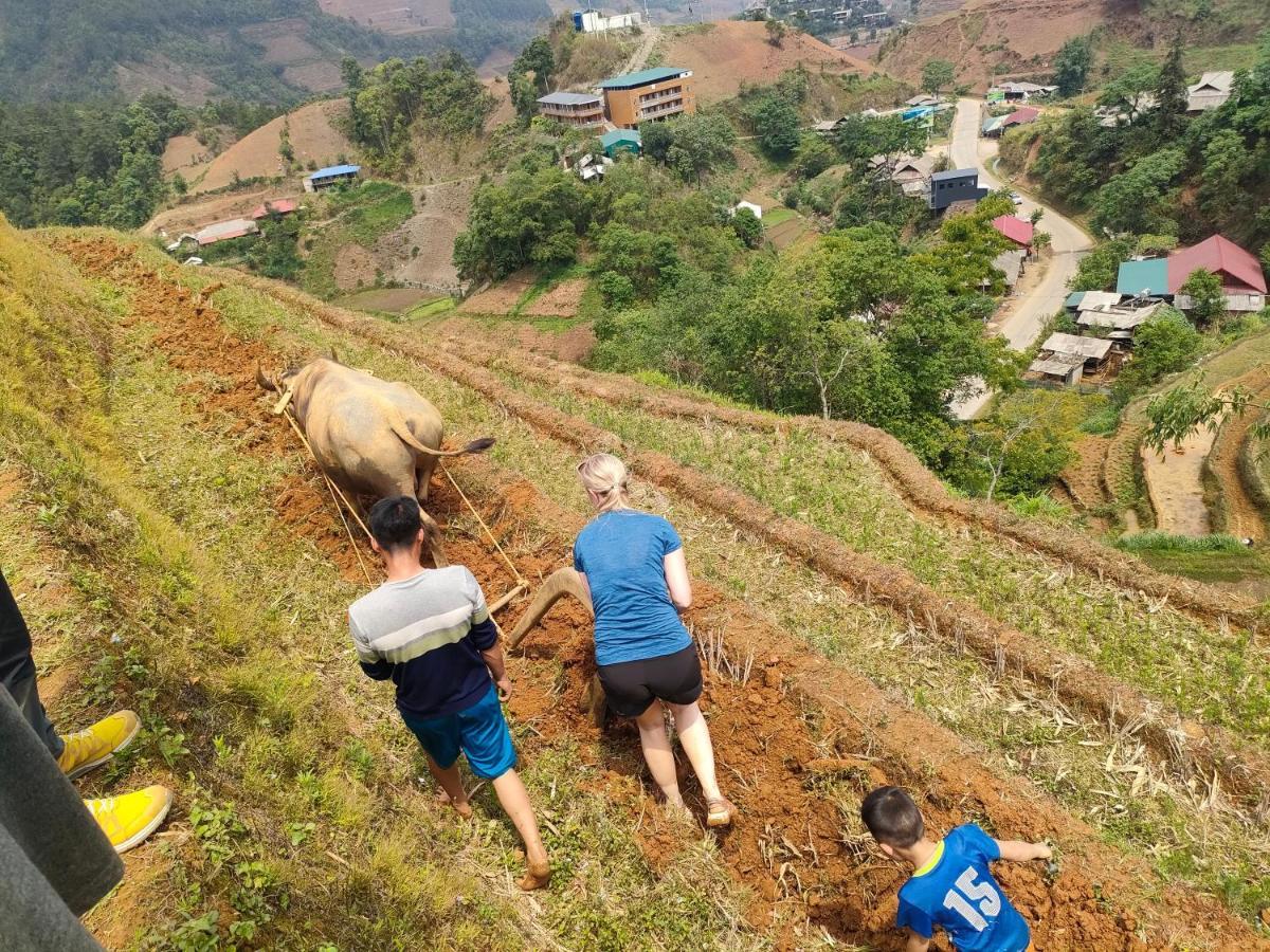 Indigenous Homestay- Trek- Food- Bus Mu Cang Chai Exterior foto