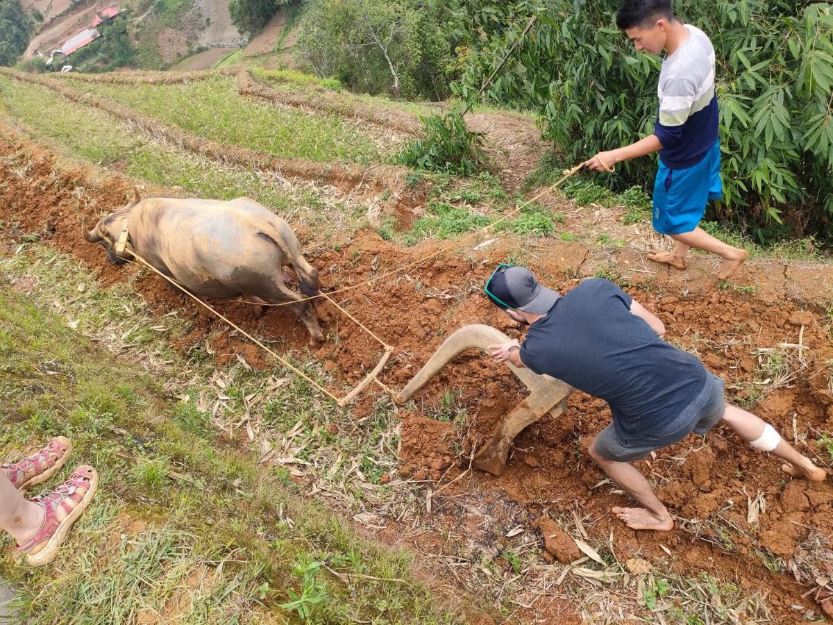 Indigenous Homestay- Trek- Food- Bus Mu Cang Chai Exterior foto