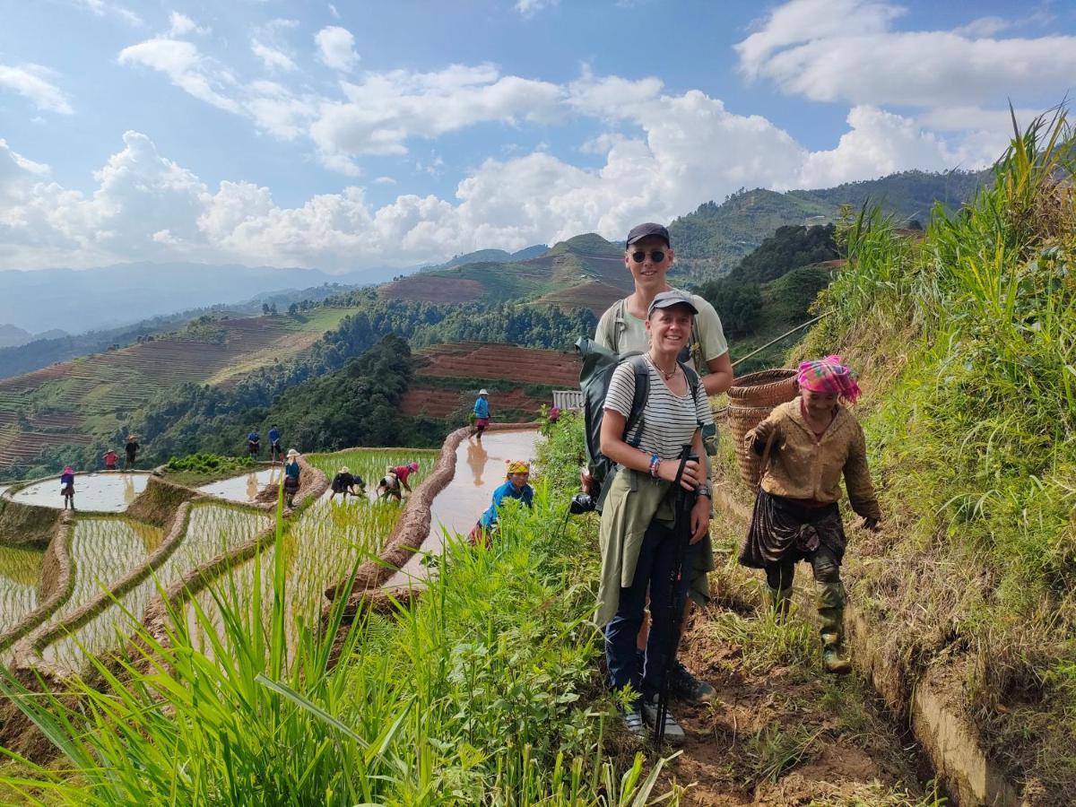 Indigenous Homestay- Trek- Food- Bus Mu Cang Chai Exterior foto