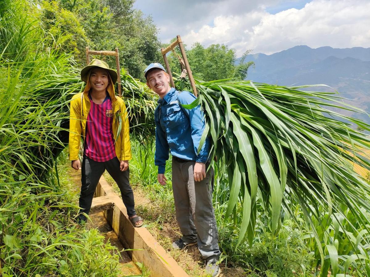 Indigenous Homestay- Trek- Food- Bus Mu Cang Chai Exterior foto