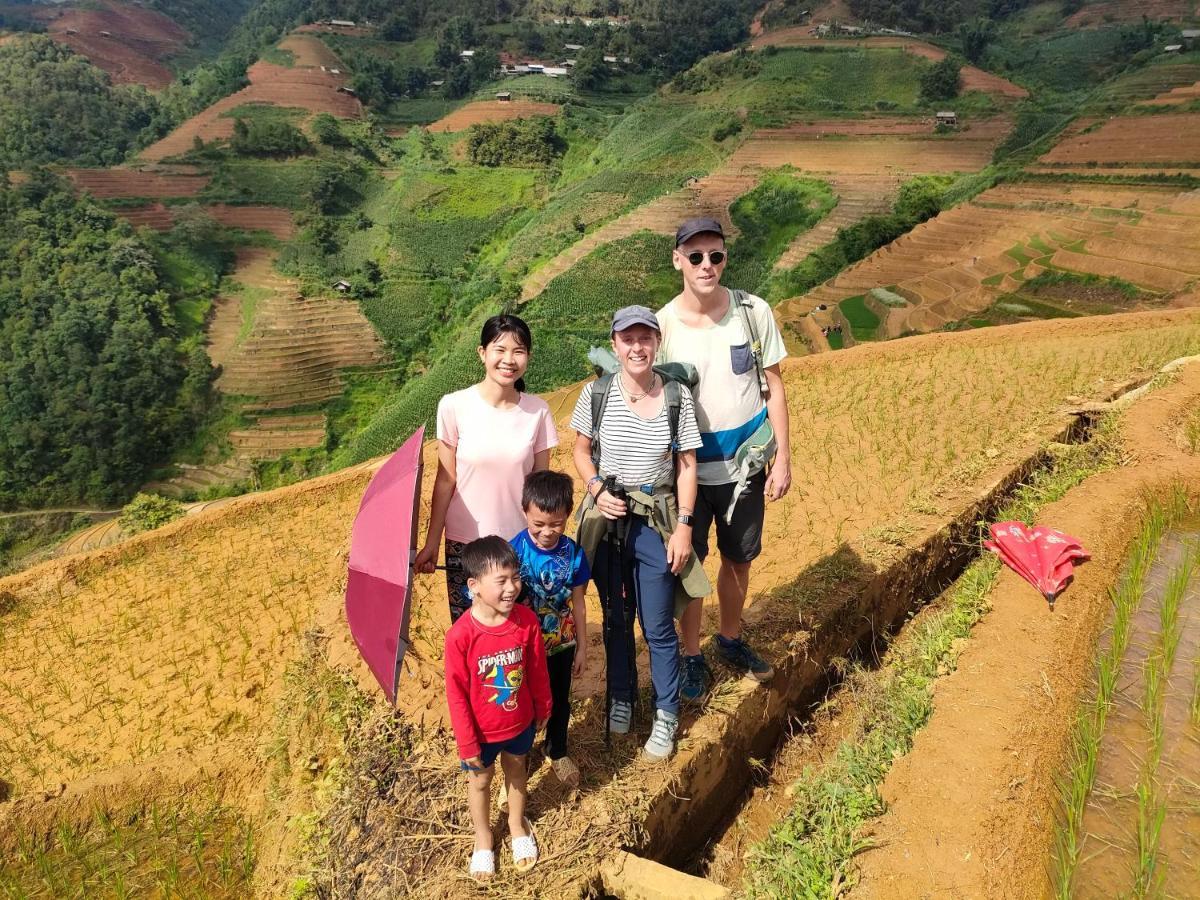 Indigenous Homestay- Trek- Food- Bus Mu Cang Chai Exterior foto