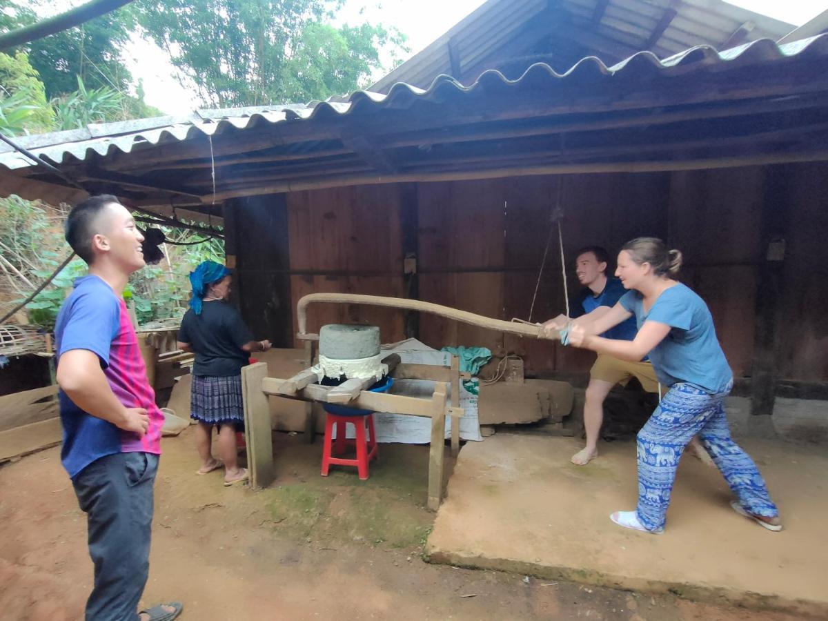 Indigenous Homestay- Trek- Food- Bus Mu Cang Chai Exterior foto