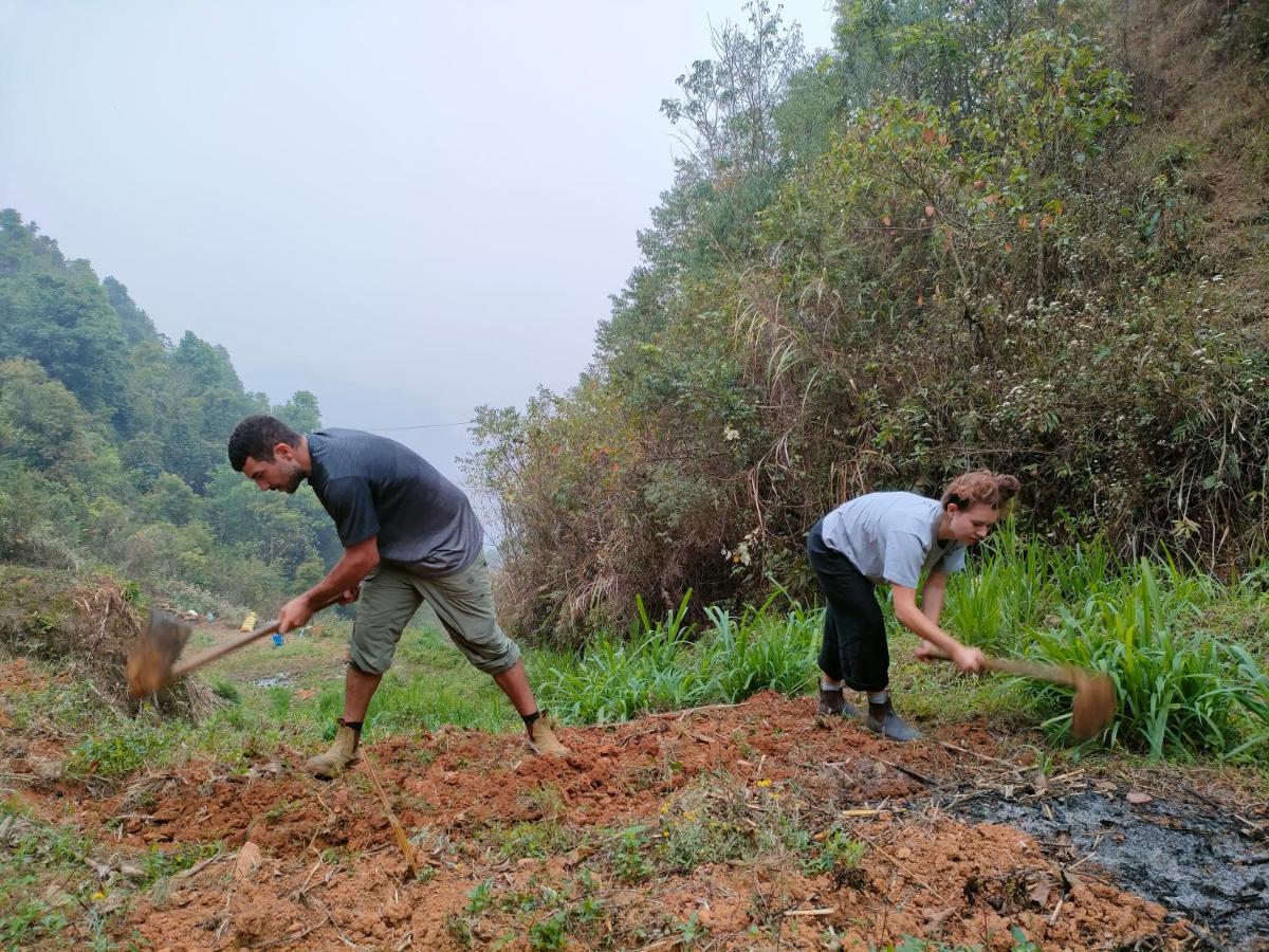 Indigenous Homestay- Trek- Food- Bus Mu Cang Chai Exterior foto