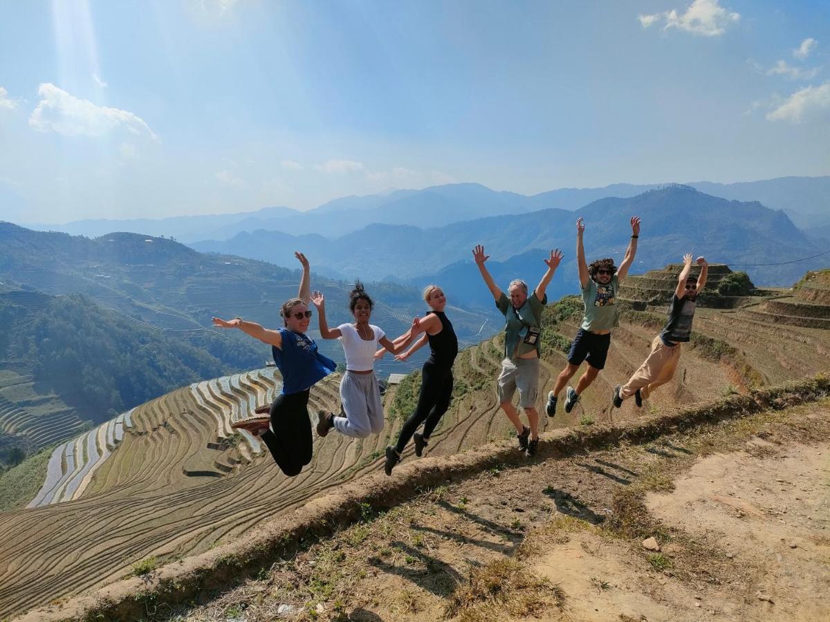 Indigenous Homestay- Trek- Food- Bus Mu Cang Chai Exterior foto