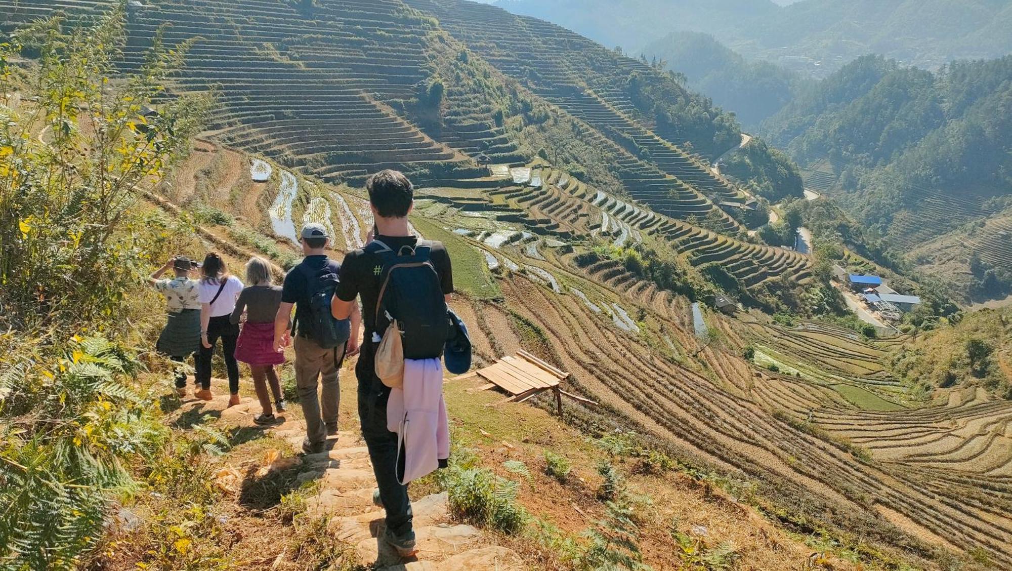 Indigenous Homestay- Trek- Food- Bus Mu Cang Chai Exterior foto