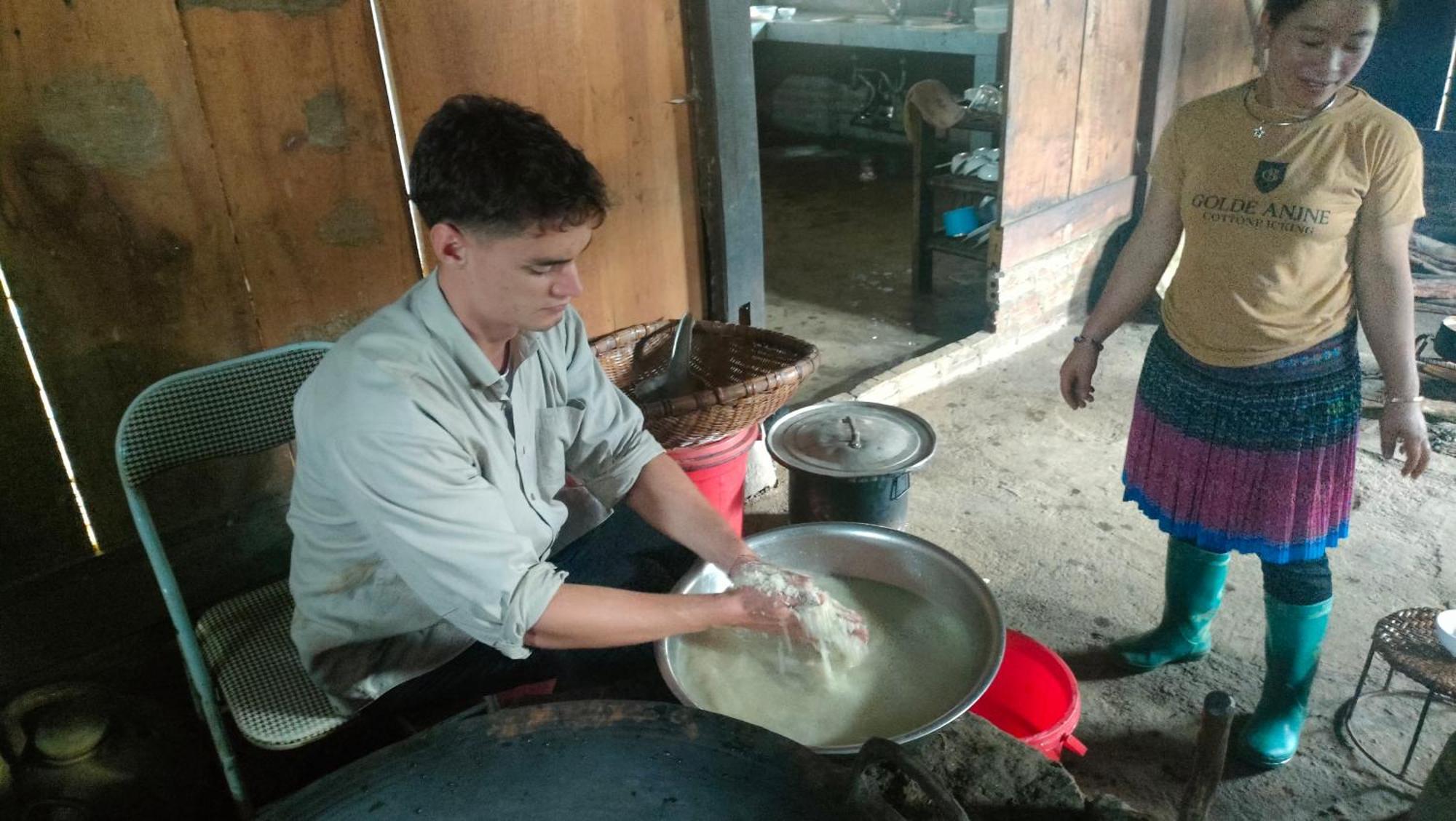 Indigenous Homestay- Trek- Food- Bus Mu Cang Chai Exterior foto